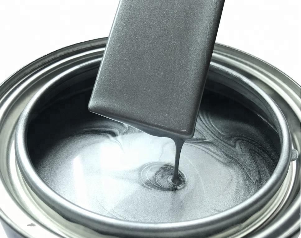 Размешивание краски в банке